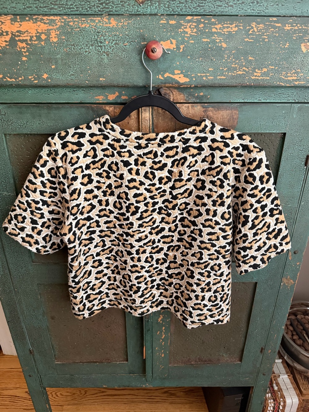 Maeve Knit Boxy Tee - Picture 6 of 9